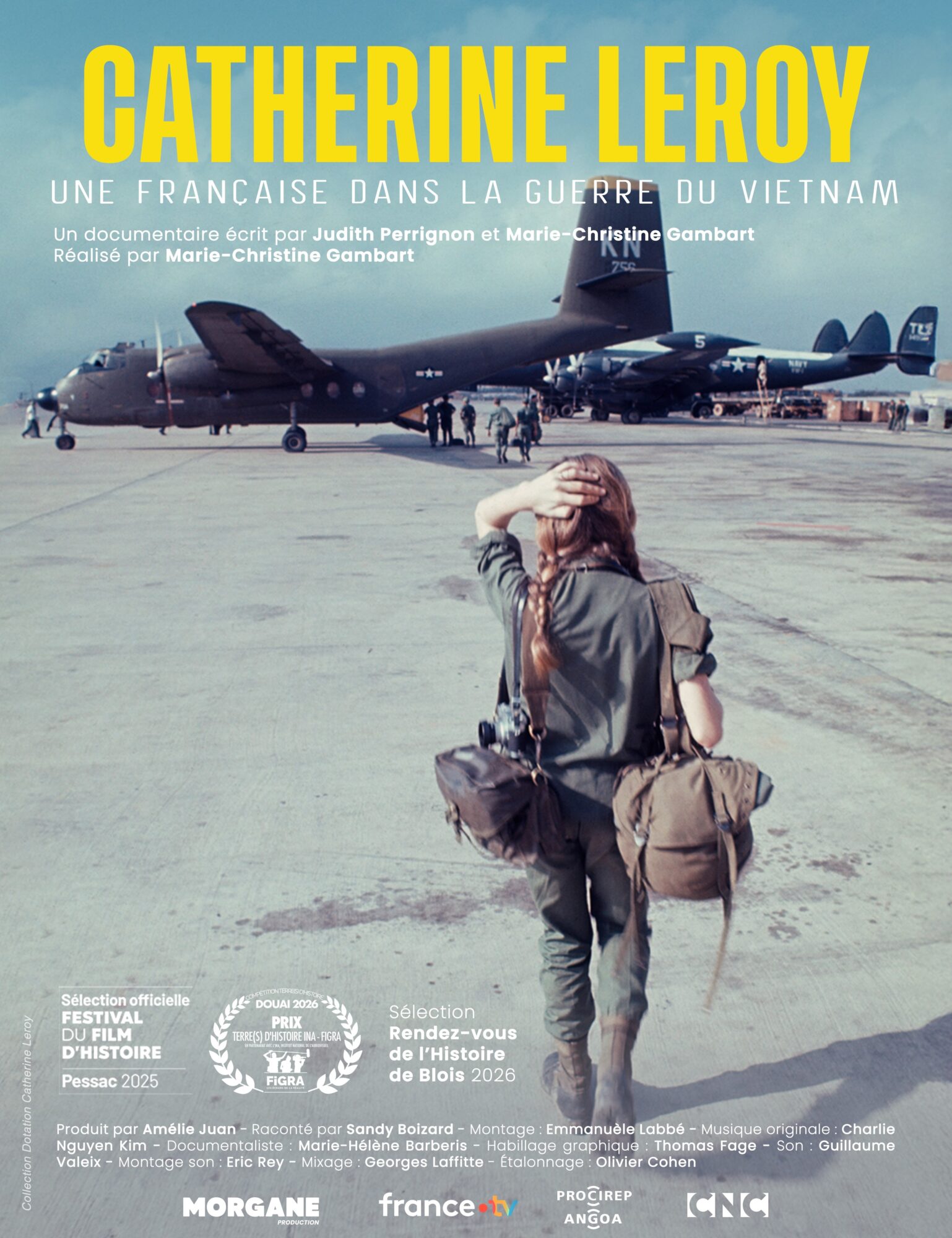 Catherine Leroy, une française dans la guerre du Vietnam.