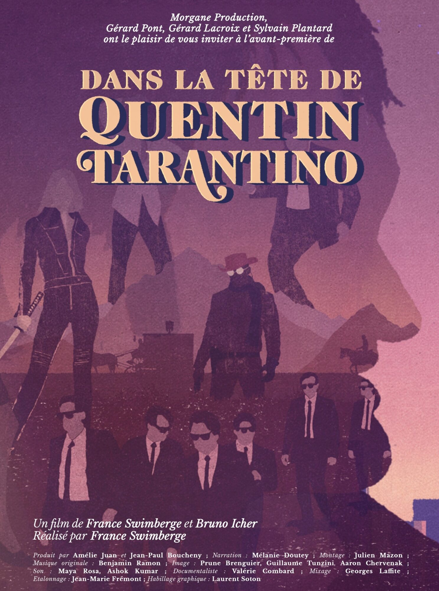 Dans la tête de Quentin Tarantino.